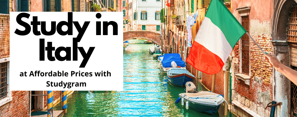 Study in Italy at Affordable Prices with Studygram
